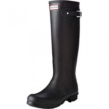 Hunter Women's Original Tall Black Rain Boots, Model WFT1000RMA.BLK