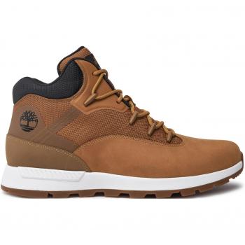 Sandalia Timberland marrón claro, acabado melange, diseño ligero y cordado