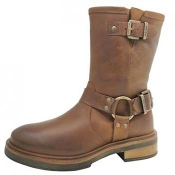 ONLINE SHOES F8600-DARK BROWN Winterstiefel