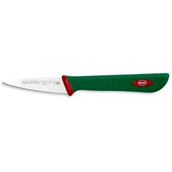 Sanelli Premana Professional Coltello Spelucchino, Acciaio Inossidabile, Verde/Rosso, 7 cm
