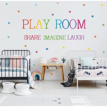 Astro‑Palette – Stickers Muraux pour Salle de Jeux