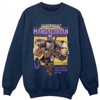 Mandaloriano T-Shirt Bianco per Bambini 5-6 Anni