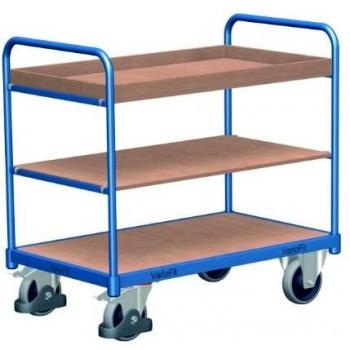 Etagenwagen niedrig 250 kg Traglast 1200 x 800 mm RAL 5010
