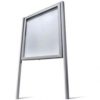 Silber‑Schaugestell Showdown® 12x DIN A4 (SCPOST)