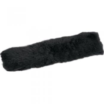 Couvre-nez MediLamb Horse Guard en velcro, noir