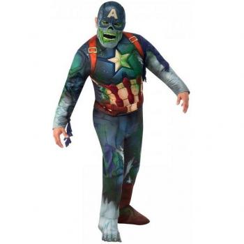 Captain America Untoter Kostüm für Erwachsene