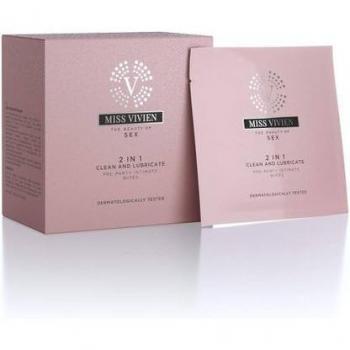 Lingettes Miss Vivien 2 en 1 pour Pré-Fête