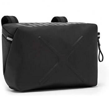 Cartera de manillar Helix de color negro
