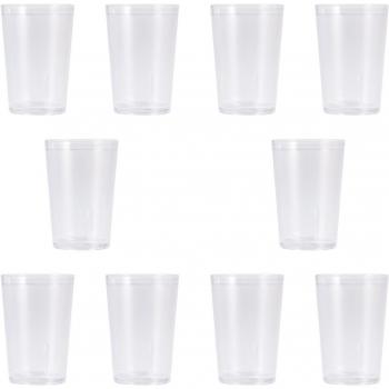 10PCS Clear Acrylic Tumbler Cups (230/290/480ml) for Parties, Home, Hotel & Restaurant