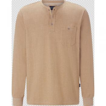 DIOVASTI Langarmshirt für Herren von Babista, beige