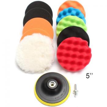 Tampons de polissage éponge 3/5/6/7 pouces