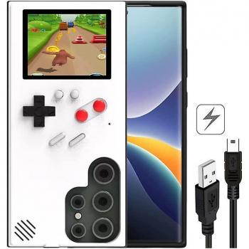 Couvercle Jeu Intégré Gameboy – S24 Ultra en Blanc