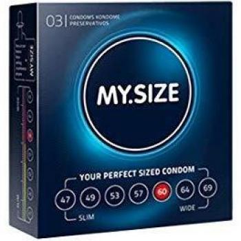 My.Size Kondom 60 mm – Probegröße 5 – 3 Stück