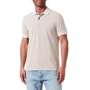 BOSS Polo Beige 3XL – Modelo Prime, Algodón Premium