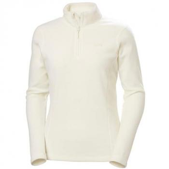Felpa da Donna Helly Hansen Daybreaker in Pile Leggera Mezza Zip Beige XL