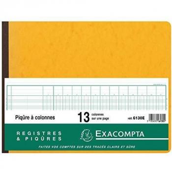 EXACOMPTA 6130E Registre Piqûre 320 x 250 mm