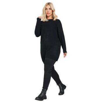 Jumper à maille noir Yours Curve Essentiel