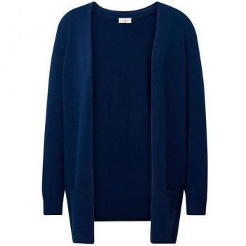 Cardigan bleu roi en cachemire taille 46