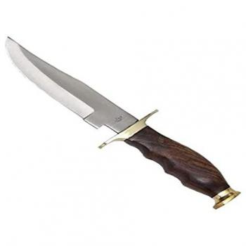 Haller Universalmesser mit Lederscheide und Holzgriff