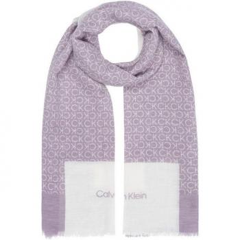 GEO MINIMAL LOGO LINEN STOLE Schal von Calvin Klein