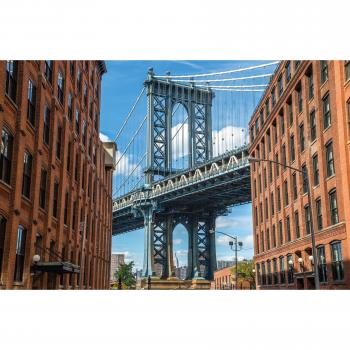 Brooklyn Dumbo Area – Tapete mit Foto 4 m × 2,6 m