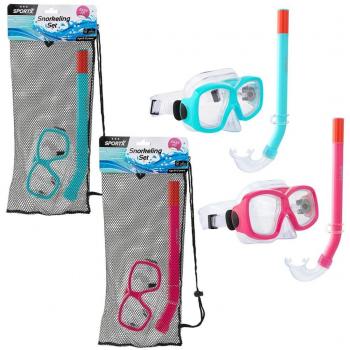 Kinder Snorkeluitrusting SportX Set met 3 Sterren Assortiment