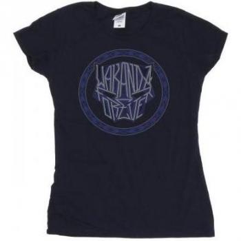 Maglietta donna Marvel Wakanda Forever Icona Tribale