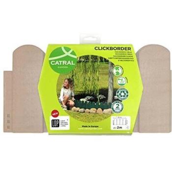PACK 5 BORDOS TABLA ECOLOGICO CLICKBORDER BLANCO 40X20 CM