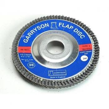 Garryson Zirconium Flap Disc 115mm 40 Grit Coarse