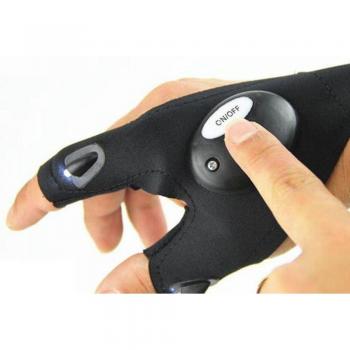 Nachtangeln Handschuhe mit integrierter Lampe