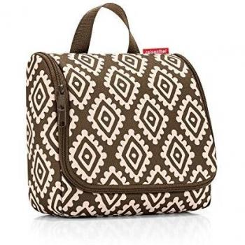 Reisenthel toiletbag diamonds mocha Reisekosmetik Waschtasche