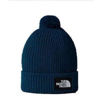 The North Face TNF Box Pom Mütze Damen – Navy Classic
