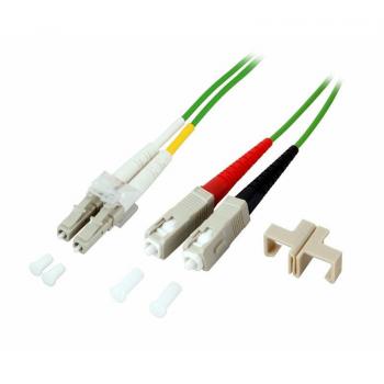 LC zu SC Duplex‑Kabel 50/125 µm, OM5