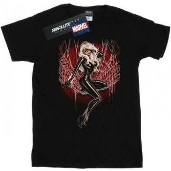 Kat Spin-web Katoen Shirt voor Marvel Liefhebbers