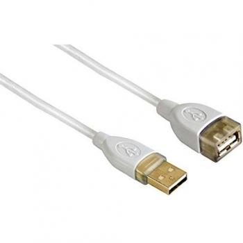 Hama 1.80 m USB 2.0 Extension Lead (White)