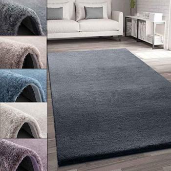 Kunstfell-Doppelton Teppich – Flauschig & Seidig, 60×100 cm