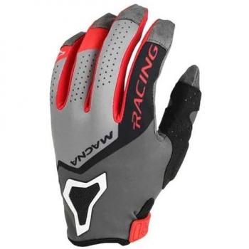 Guanti Motocross Macna Heat-1 Nero Grigio Rosso Taglia M
