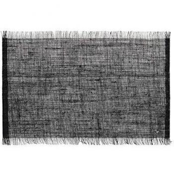 Set de table jute noir 45 x 30 cm