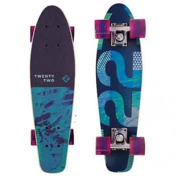 Skateboard de madera Street Surfing Beach Board Twenty Two Azul Unisex 22