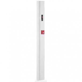 DomLock 300 – Serrure Électrique Bandeau Blanc, Sens Ouverture Gauche