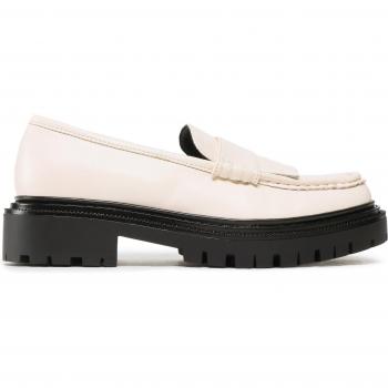 Beige Chunky Loafers Jenny Fairy HY60031D-3
