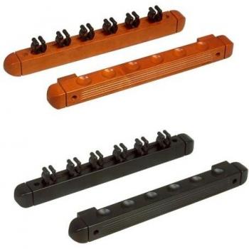 Antiker Wandhalter für 6 Queues schwarz