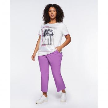 Fiorella Rubino: pantalón femenino recto hasta el tobillo con bolsillos estilo americano