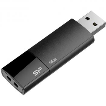 Silicon Power B05 16GB Retractable USB Flash – Black