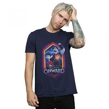 Disney Men's Onward Brothers Crest T-Shirt