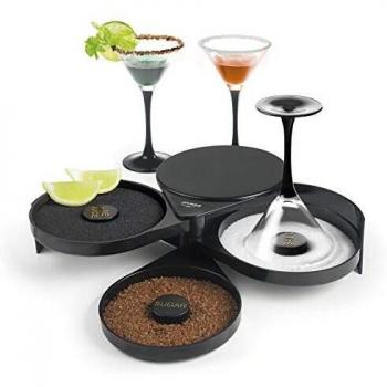 Ribeteador de copas y vasos plegable