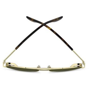 Gold Finish MARC 784S Men’s Eyewear, Size 60