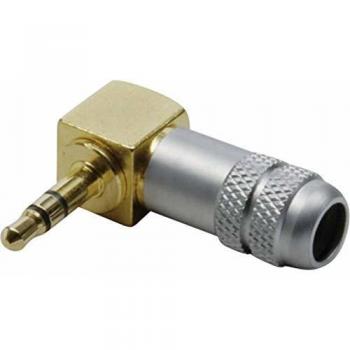 BKL Electronic 3.5 mm Right Angle Stereo Jack Connector Gold