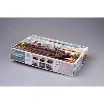 IvB Heuschrecke Trumpeter 10,5 cm leFH 18/1 L/28 sur support