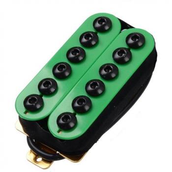 Verstellbare Doppelspulen Pickups für E-Gitarre in Grün